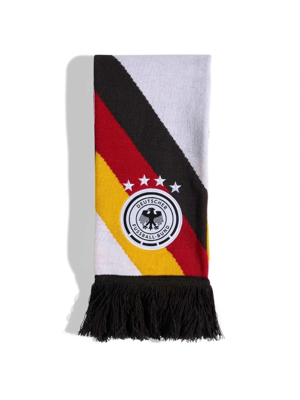 Adidas DFB Germany 2026 Soccer Scarf World Cup 26 KC6688 white black red yellow